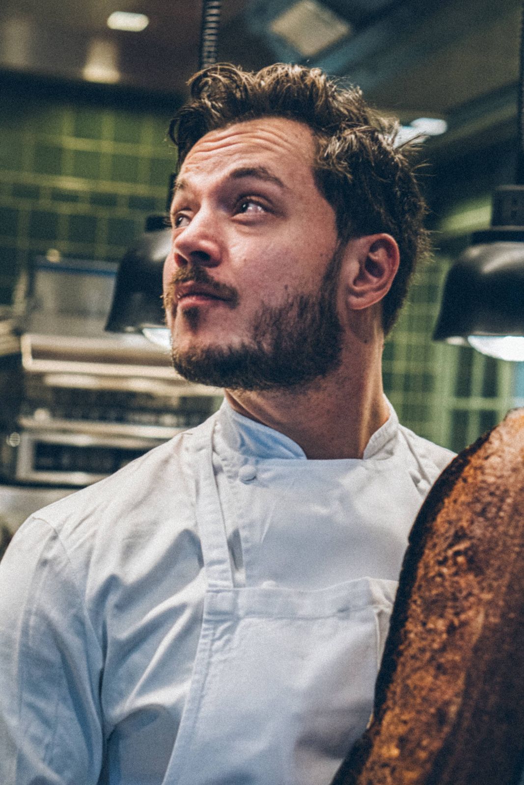 Philipp Walther in der Küche
