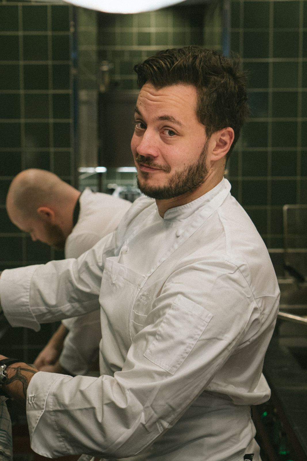 Phil und Team in der Küche