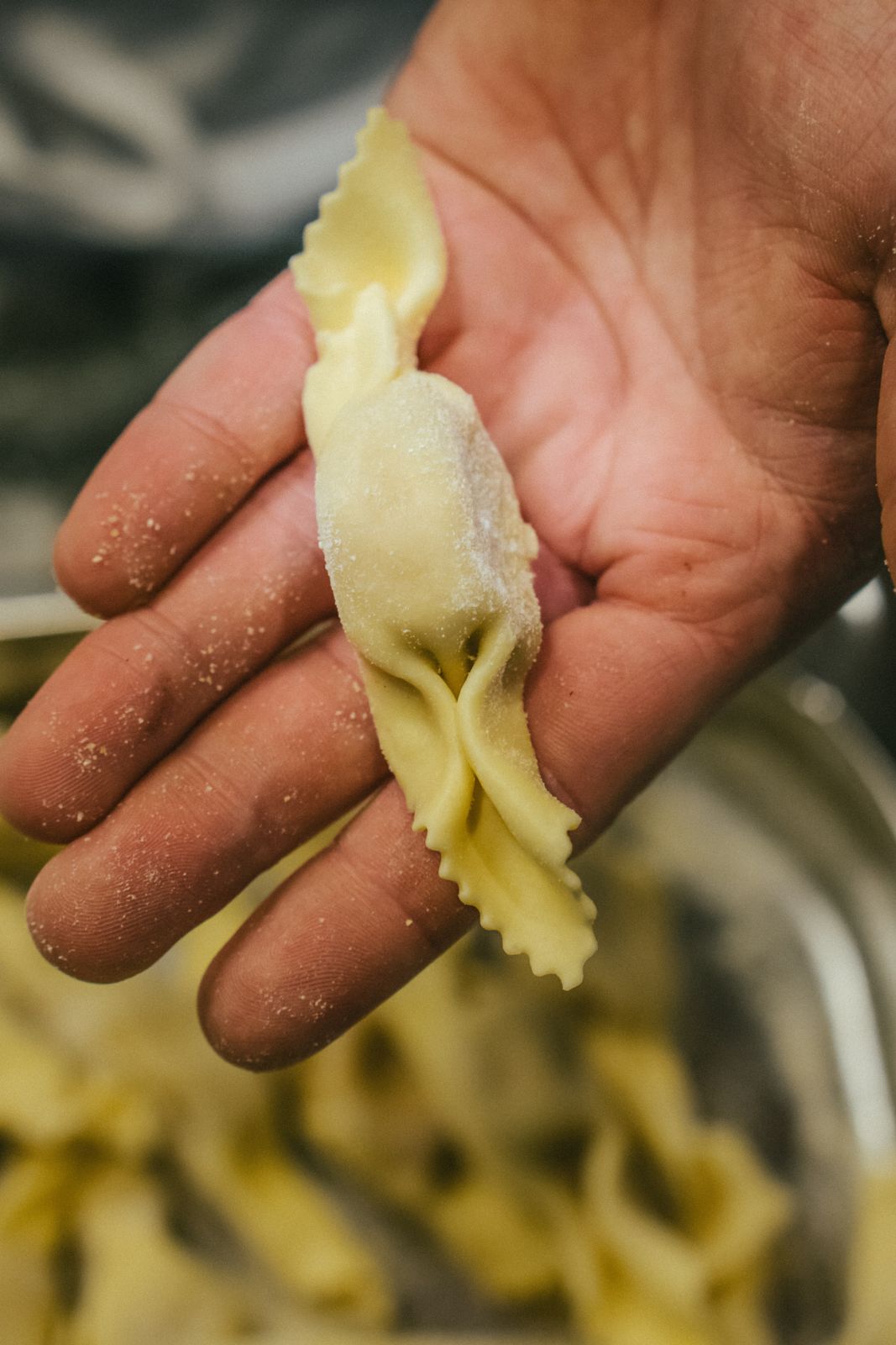 Handgemachte Pasta von Colossus